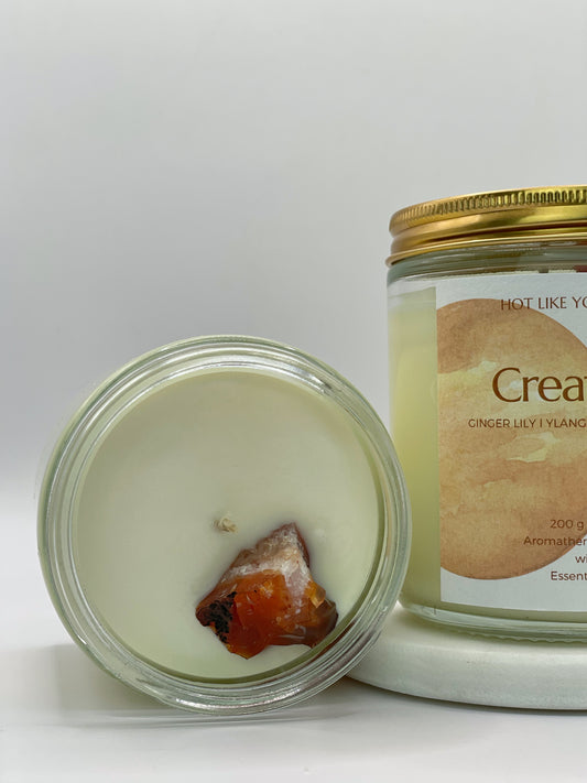 Creativity β Sacral Chakra Manifestation Candle