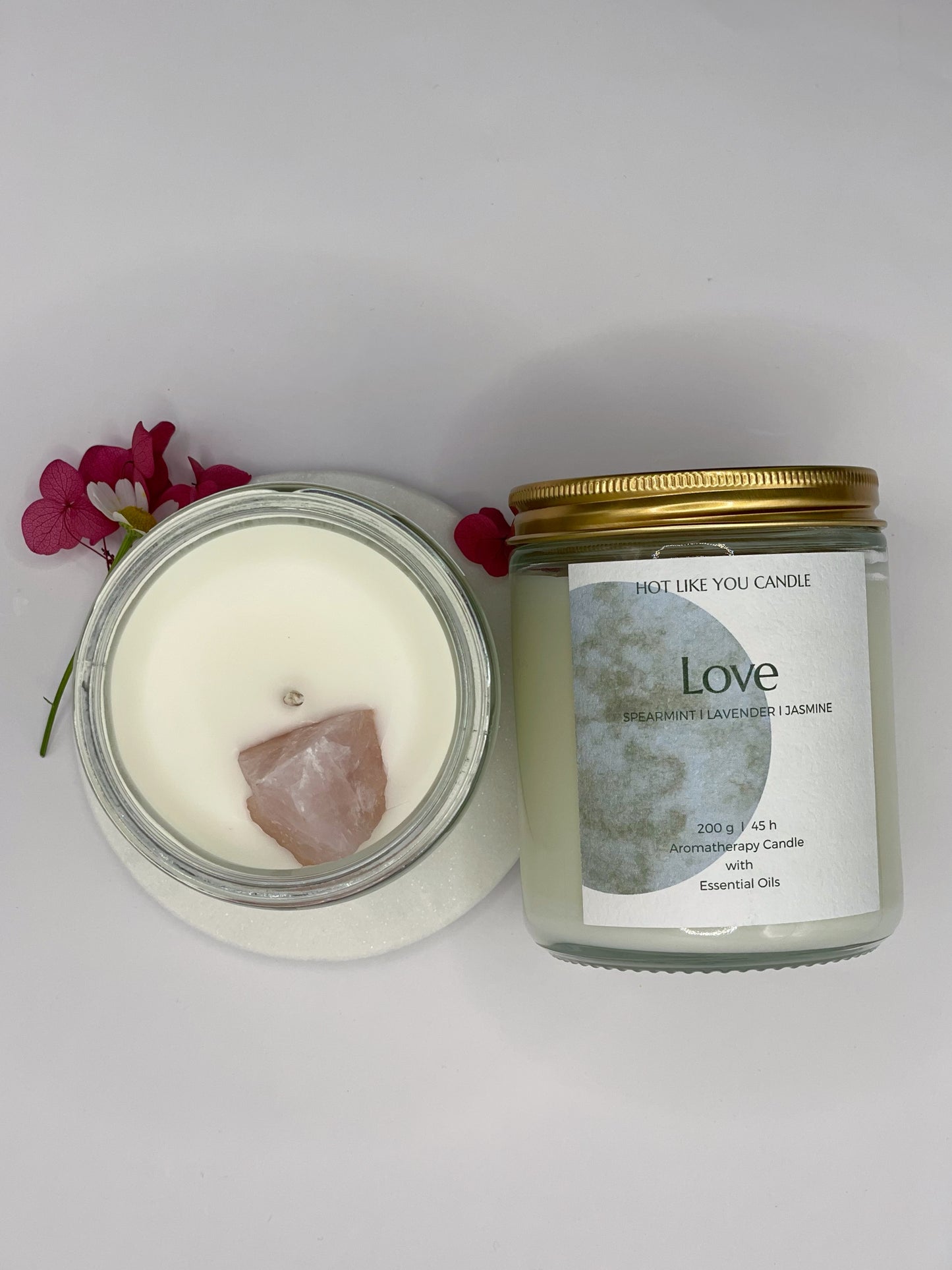 Love – Heart Chakra Manifestation Candle