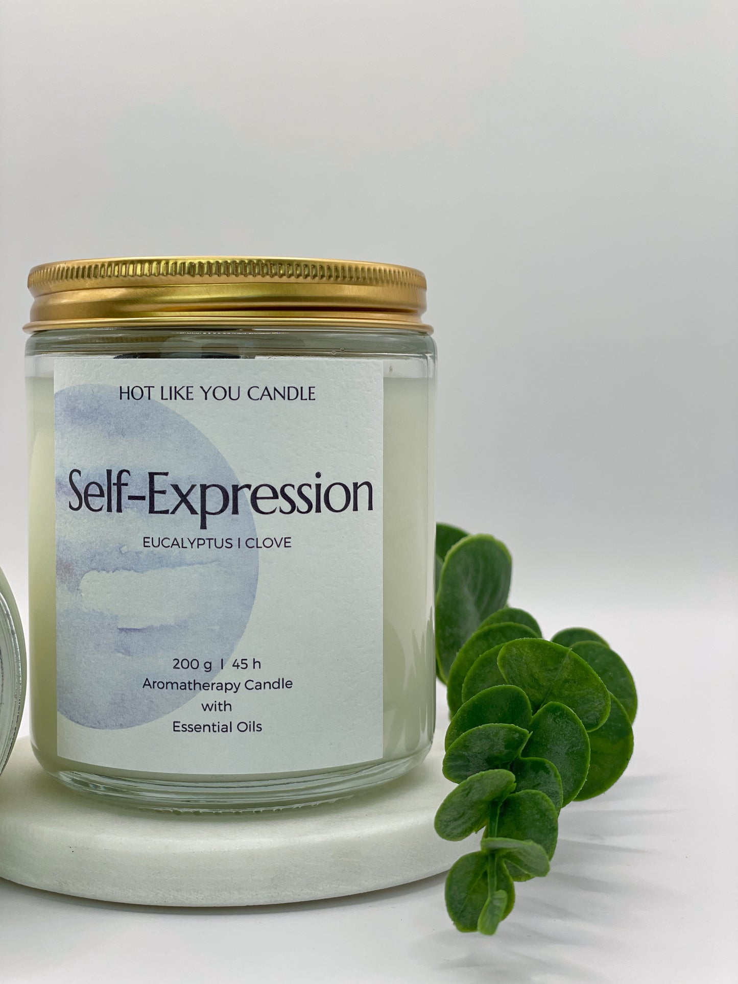Self-Expression – Throat Chakra Manifestation Candle