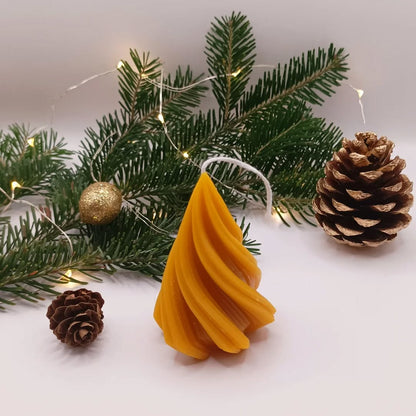 Natural beewax candles