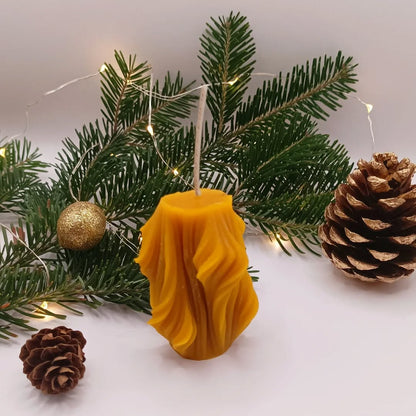 Natural beewax candles